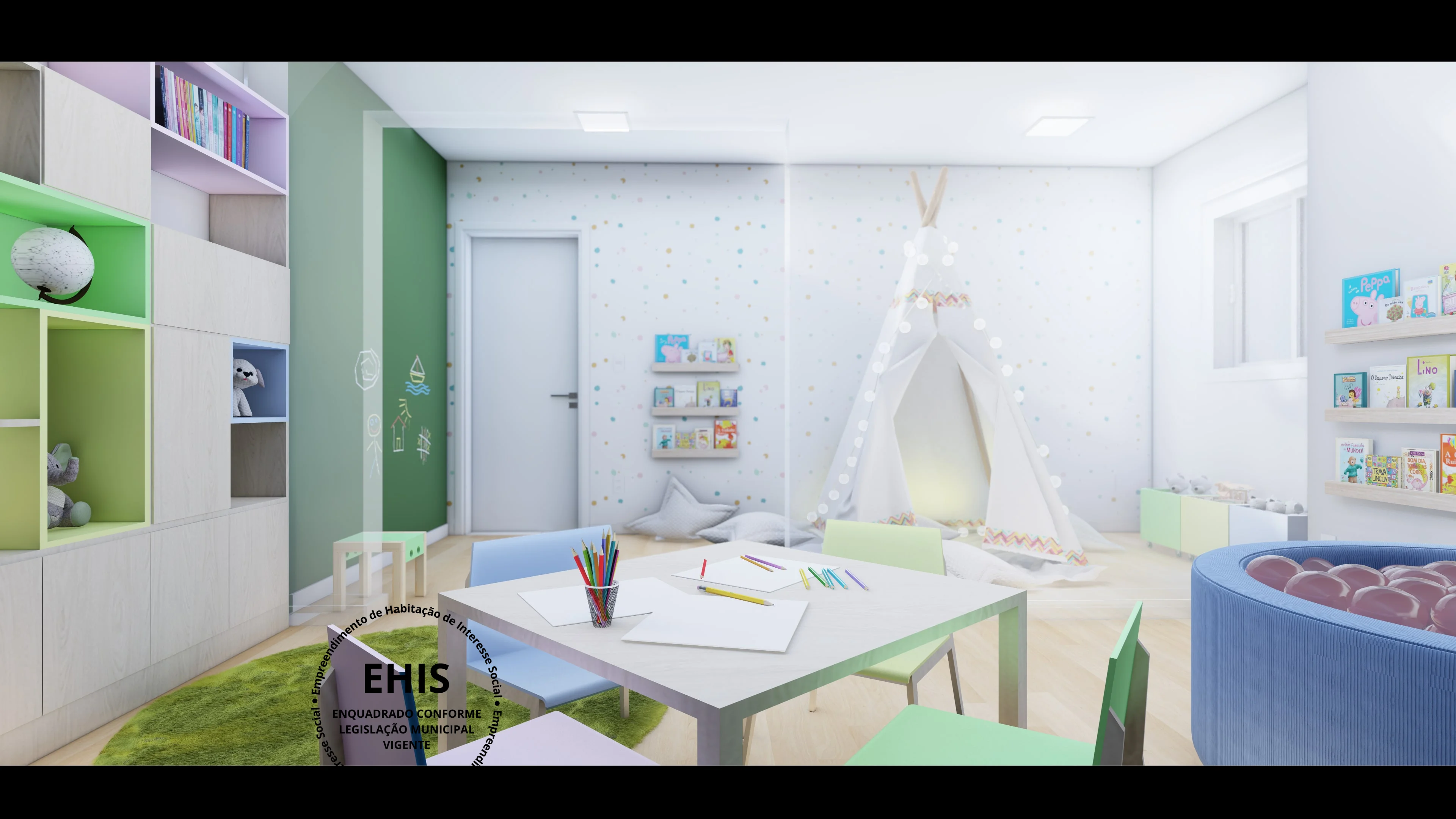 Perspectiva Ilustrada Brinquedoteca 2